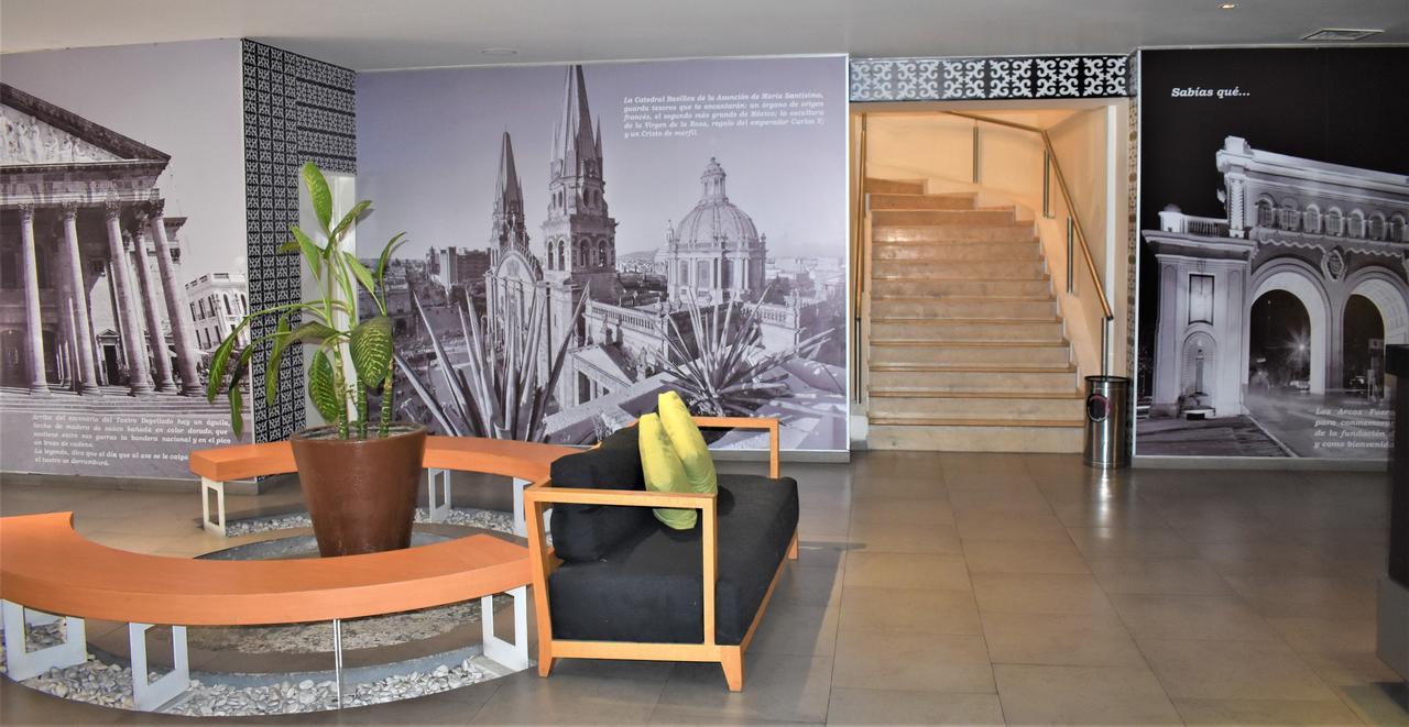 Hotel Plaza Genova Centro Гвадалахара Экстерьер фото